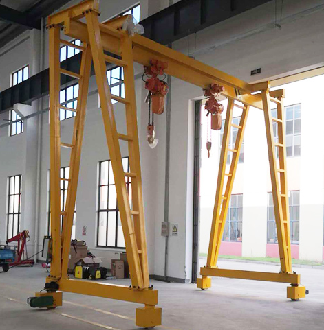 雙電動(dòng)葫蘆小型龍門吊